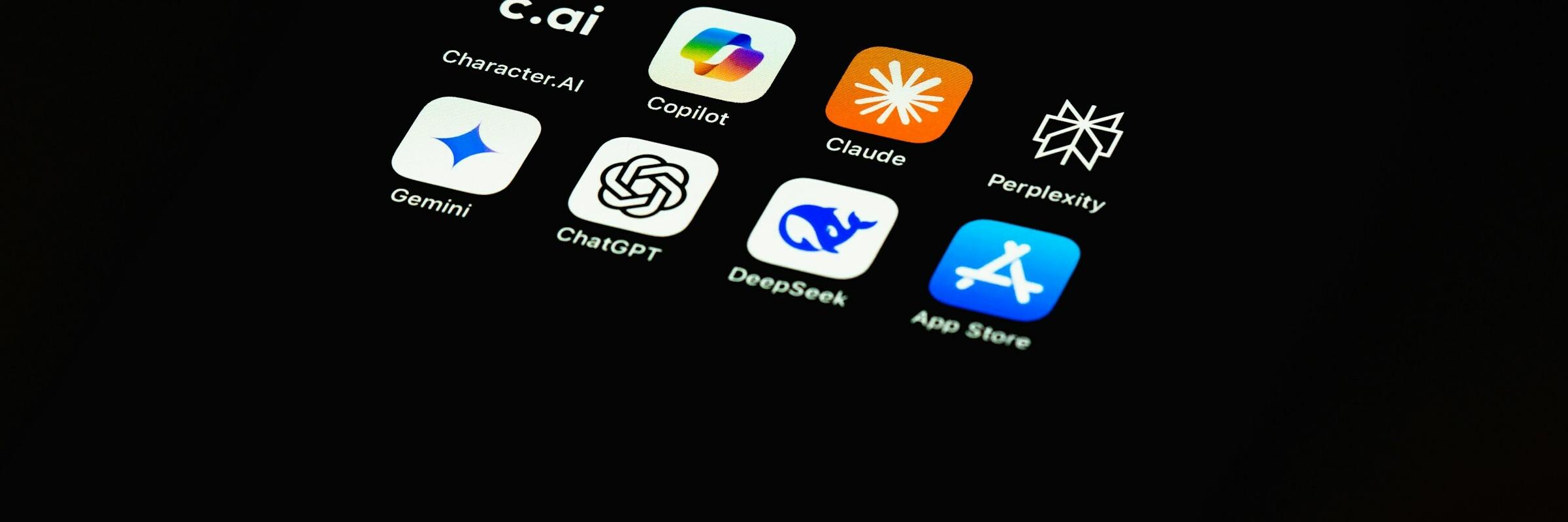App-Icons auf einem Handy