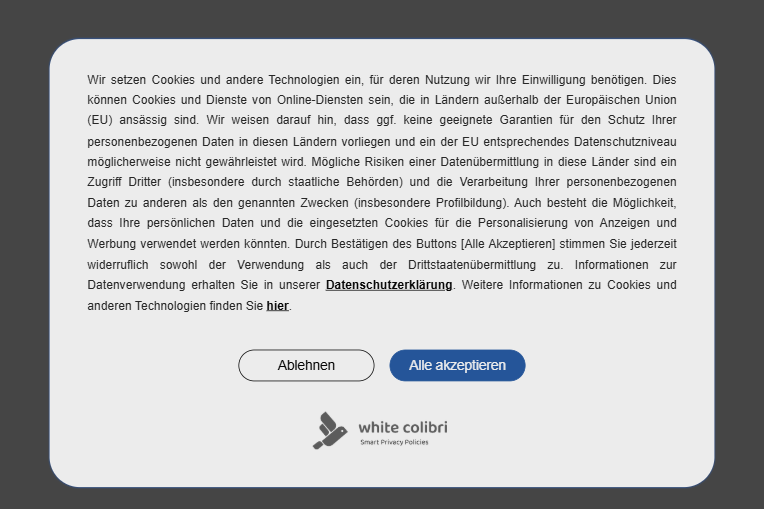 screenshot-rund-quadratisch.png Cookie banner with round corners and blue consent button